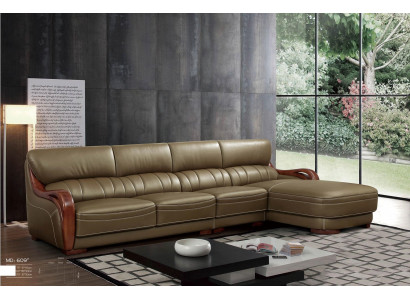 Eck Sofa Couch Designer Polster Sitz Ecke Leder Couchen Wohn Landschaft