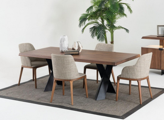 Luxus Esszimmerstuhl Design Stühle Holz Holzstuhl Möbel Stil Modern