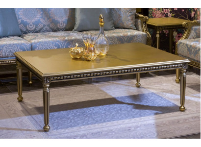 Couch Tisch Kaffee Tische Wohnzimmer Luxus Couchtisch Design Gold Neu