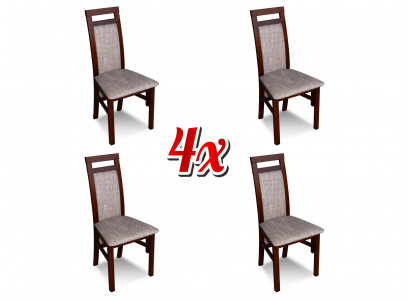 Modernes Stuhl Set Sitz Polster Garnitur Esszimmer 4x Stühle Küche Gruppe Neu