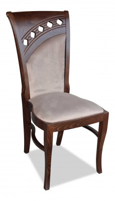 Esszimmer Stuhl Holz Luxus Weicher Sitz Wohnzimmer Möbel Polsterstuhl