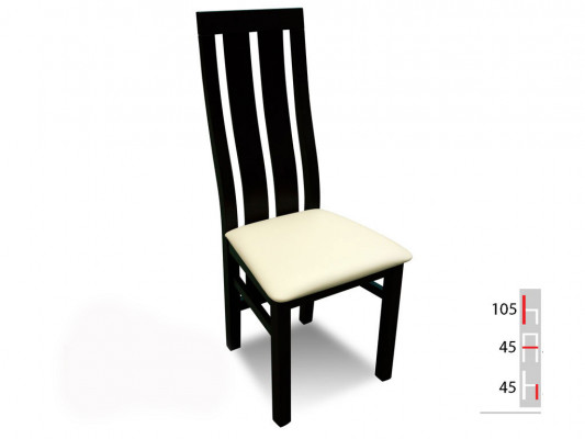 MASSIVHOLZ HOLZ STUHL MODERN DESIGNER Weiß ESSZIMMERSTUHL LANGE DEKORATIVE