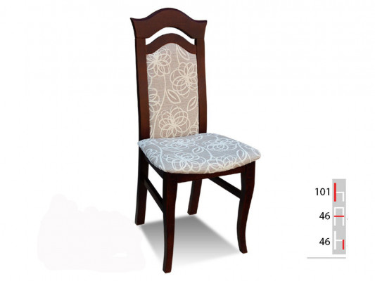 MASSIVHOLZ HOLZ DESIGNER ESSZIMMERSTUHL STOFF STUHL KLASSISCH DEKORATIVE