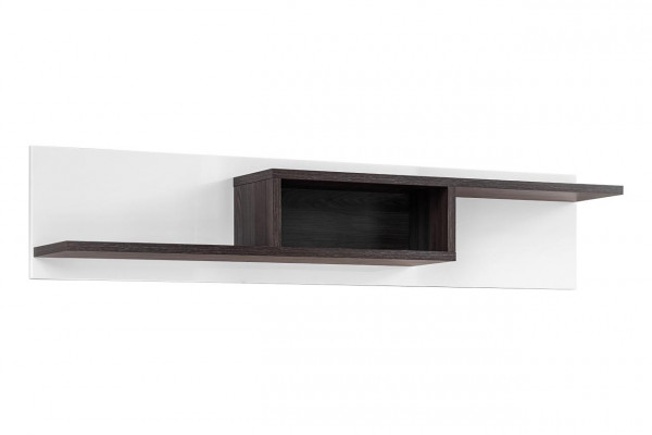 Modern Wohnwände Set 4 tlg Wohnzimmer Weiß Holz Möbel Schrank TV-Ständer