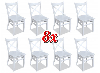 Ess Wohn Zimmer 8x Stühle Neu Stuhl Set Sessel Design Polster Lehn Leder Textil