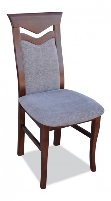 Designer Holz Polster Stühle Gastro Esszimmer Stoff Set 8x Sessel Textil Stuhl