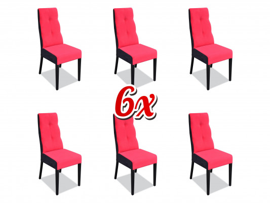 Esszimmer Stuhl Garnitur Sessel Polster Design 6x Stühle Gruppe Set Lehnstuhl