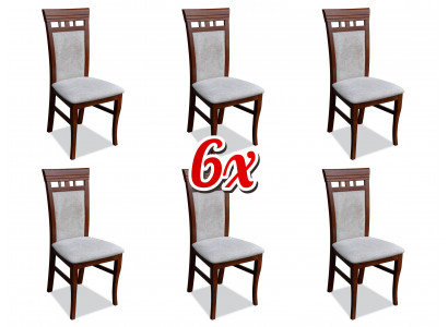 Esszimmer Polster Neu Set 6x Essgruppe Stuhl Textil Lehnstuhl Stühle Gastro Neu