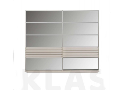 Designer Grauer Kleiderschrank Holzschrank Schlafzimmer Luxus Schränke