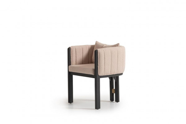 Esszimmerstuhl Gruppe Set Stühle Küchenstuhl 4tlg Lehnstuhl Beige