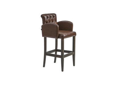 Moderne Barhocker Holz Stuhl Hocker Bar Esszimmerstuhl Luxus Möbel