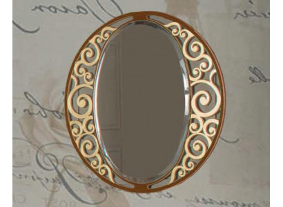 Klassischer Design Spiegel Italienische Wandspiegel Holz Stand Wand Italien Neu