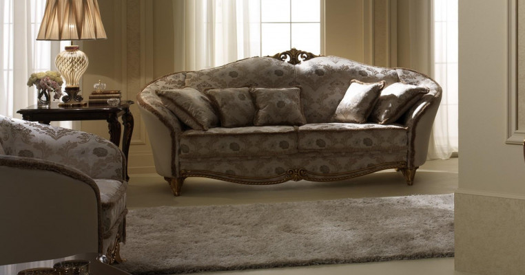 Sofagarnitur 3+1 Sitzer Klassischer Wohnlandschaft Couchen Sofas Polster Sofa
