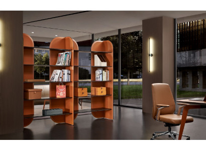 Design Wandregal Wohnzimmer Schränke Regale Bücherschrank