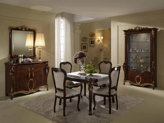 Luxus Vitrine Möbel Wohnzimmer Schrank Glas Vitrinen Designer Schränke Kommode