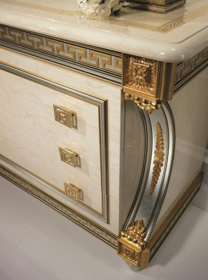 Kommoden Holz Schränke Anrichte Schrank Kommode Sideboard Möbel arredoclassic