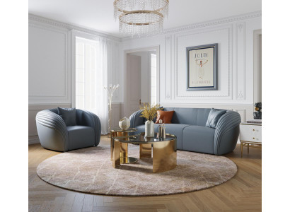 Sofagarnitur 3+1 Sitzer Set Design Sofa Polster Couchen Couch Modern Luxus Neu