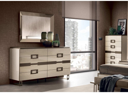 Design Kommode Möbel Sideboard Klassisch Wohnzimmer Holz Modern Luxus Italien