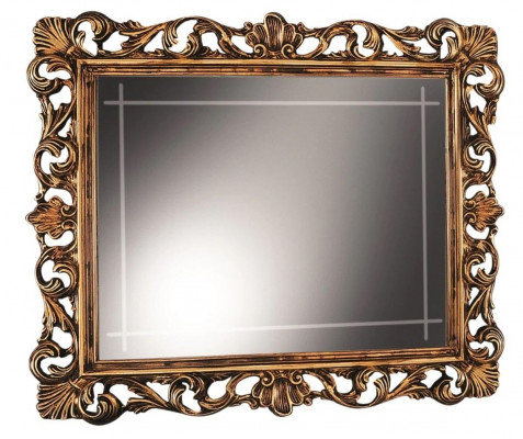 Klassischer Design Spiegel Italienische Möbel Wandspiegel Glas arredoclassic Neu