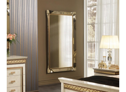 Klassischer Wandspiegel Spiegel Möbel Barock Glas Rahmen Wand Gold 105x170cm