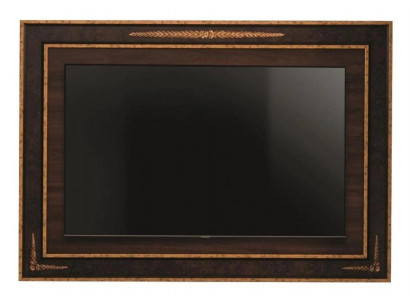 tv Wand Paneel Verkleidung Holz Barock Luxus rtv Wohnzimmerwand Fernseh Möbel