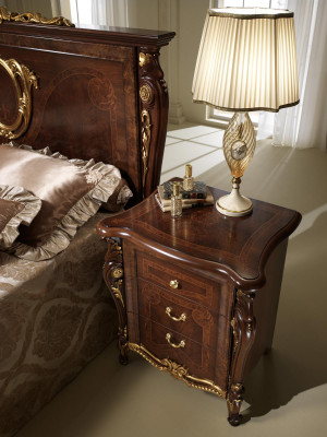 Nachttisch Konsole Nachttische Beistelltisch Schlafzimmer Design arredoclassic