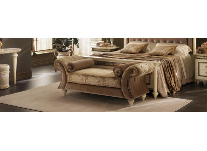 Chaiselounge Sofa Liege Couch Liegen Chaise Textil Barock Rokoko arredoclassic