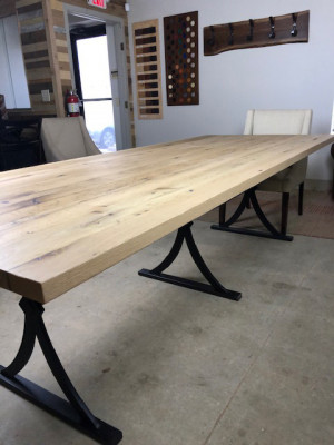 Echtes Holz Epoxidharz Esstisch River Table 260x90 Neu Tische Massiv