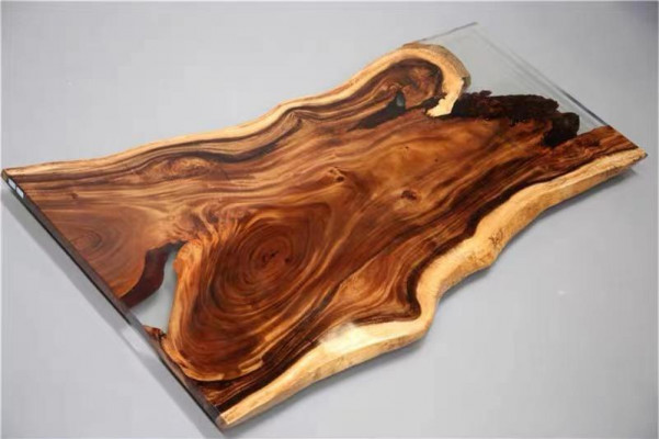 Epoxidharz Esstisch River Table Echtes Holz Massiv Tische 200x90