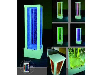 Luxus Säule Wassersäulen Wasser Wand Säulen 200cm Edelstahl