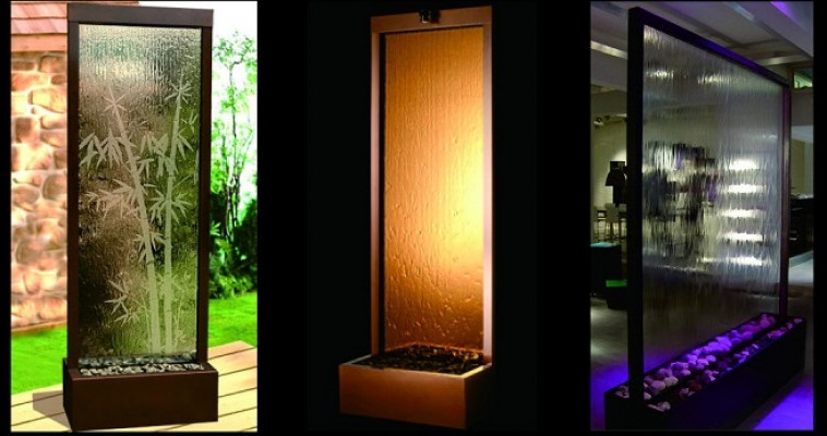 Wandpaneel Led Wasserwand Wasser Wände Blasen Wand Waterwall