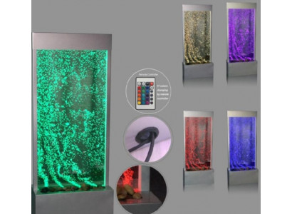 Trennwand Designer Edelstahl Wassersäulen Säulen Wände Led Wand