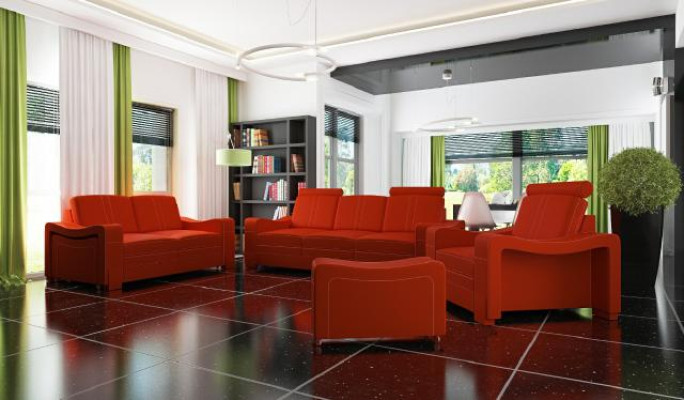 Ledersofa Design Sofa Sofagarnitur 3+2+1 mit USB Sofa Garnitur Polstergarnitur
