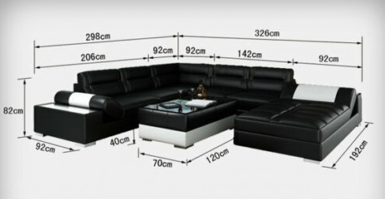 Design Leder Wohnlandschaft Eck Sofa Moderne Garnitur Couch Ecke Neu Grau USB