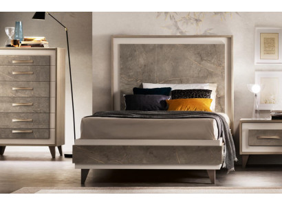 Polsterbett Betten Bett Polster Holz Designer Hotel Design arredoclassic 120 cm