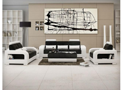 Designer Garnitur Sofagarnitur Polster Couch Sofa Polstergarnitur Neu H2209