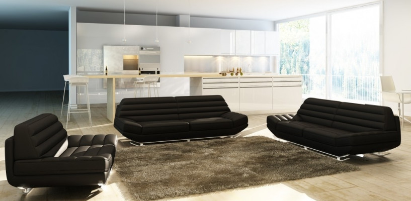 Sofagarnitur 3+2+1 Couch Polster Sitzgarnitur Sofa Garnitur Designer KalbachB