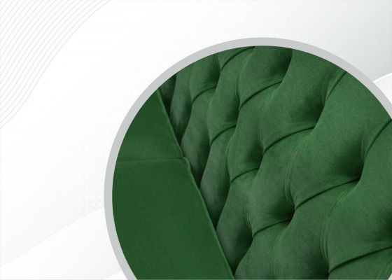 Chesterfield Designer Möbel Hochwertige Dreisitzer Couch Polster Stoff