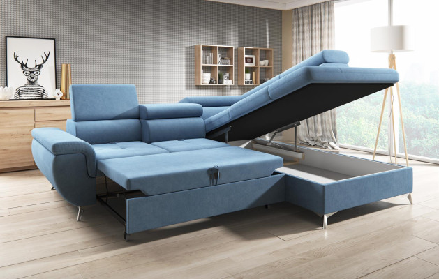 Ecksofa L-Form Design Sofa Ecksofa Couch Leder Polster Sofas Wohnlandschaft