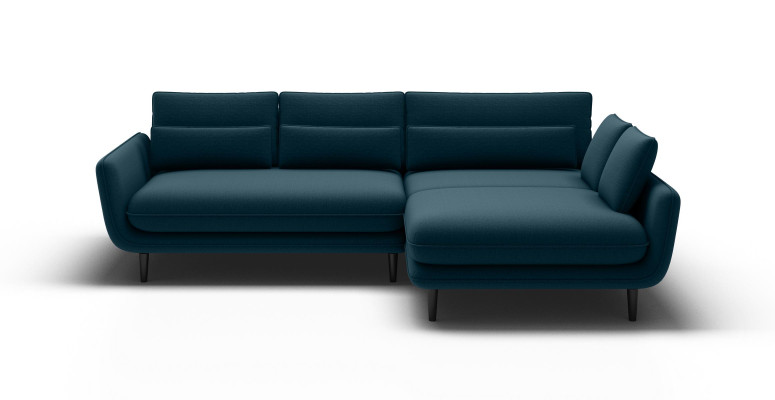 Ecksofa Sofa Couch Polster Wohnlandschaft Textil Eck Sofas Garnitur L Form Neu