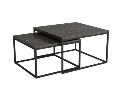 Designer Set 2x Couchtisch Kaffeetisch Beistelltisch Wohnzimmertisch
