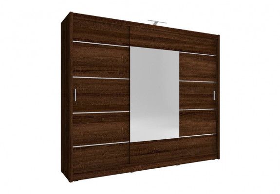 Spiegel Schrank Schlafzimmer Schwebe 250cm Kleider Schränke Schiebetüren