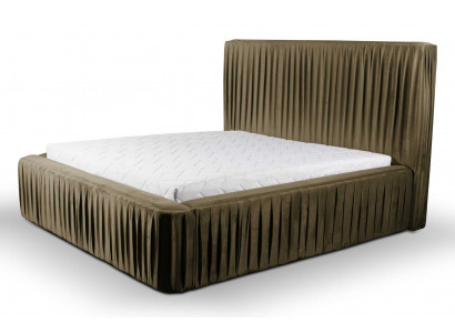 Stoff Design Bett Doppel Betten Luxus Ehe Modernes Hotel Gestell Schlaf Zimmer