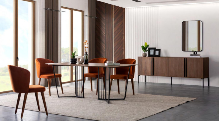 Edelstahl Esstisch Esszimmer Wohnzimmer Moderne Tische Design Metall neu