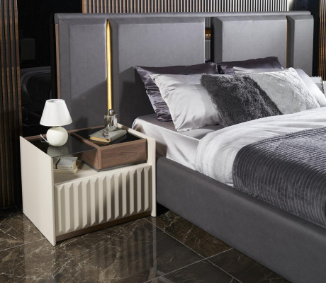 Design Nachttisch Konsole Beistell Tische Schlaf Zimmer Holz Luxus Konsolen Neu