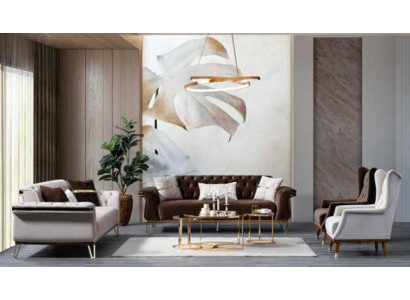 Weißes Polstersofa Designer Wohnzimmer Couch Moderne Luxus Couch Neu