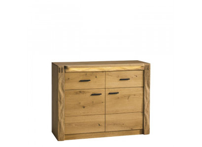 Design Kommode Kommoden Holz Anrichte Moderne Sideboard Hoch Schrank 116cm Neu