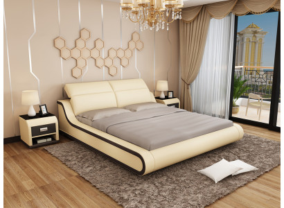 Bett mit USB Polsterbett Doppelbett Ehebett Betten 140/160/180 LB8835