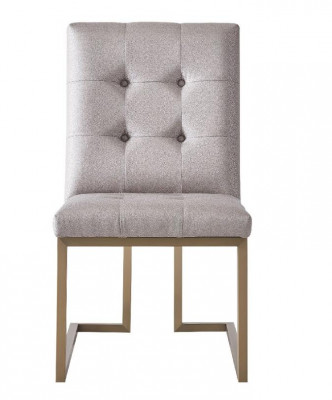 Designer Ess Zimmer Stuhl Set Metall Textil Sessel 6x Lounge Stühle