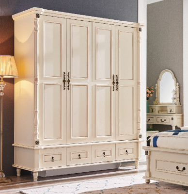Schlafzimmer Set Bett Nachttisch Kleiderschrank Stuhl Schminktisch Design 6tlg.